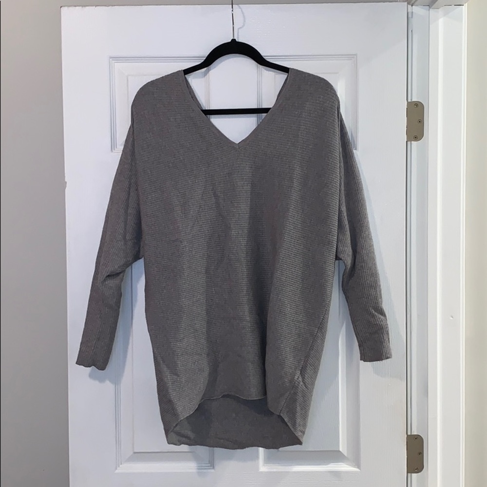 Oversized Gray Sweater